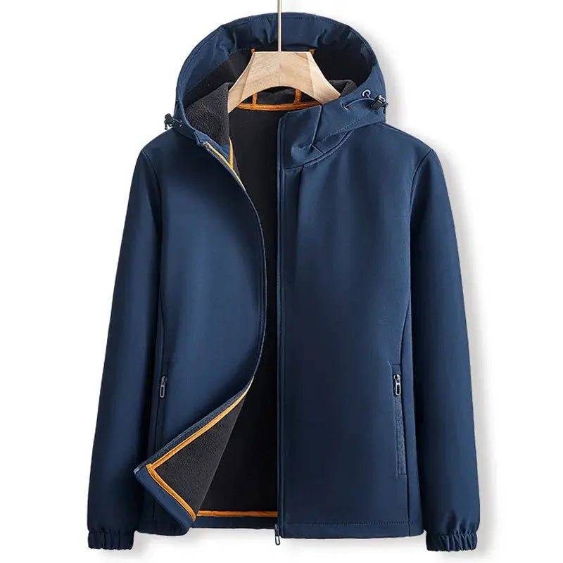 Men's Waterproof Rain Jacket | Stylish Hooded Outerwear