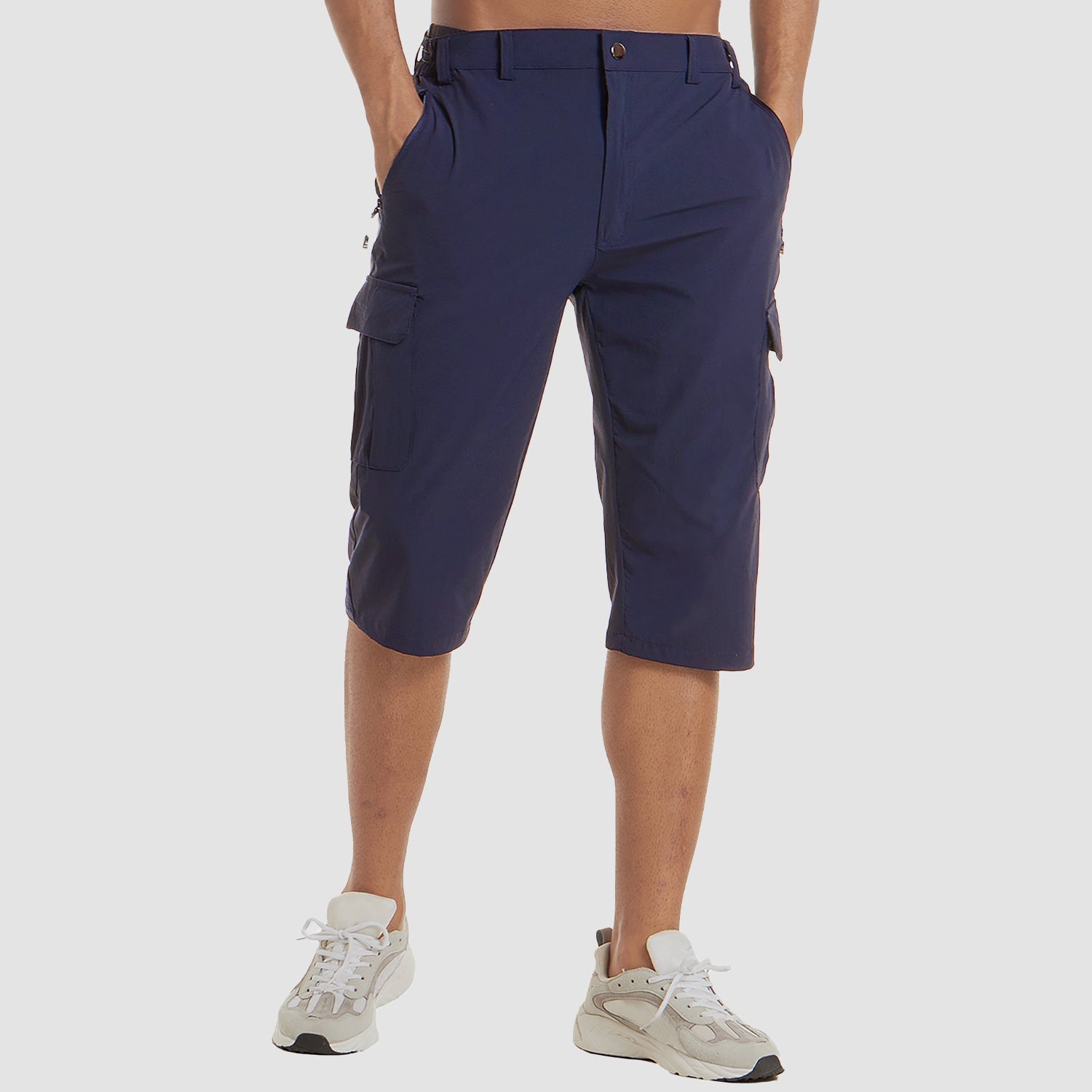 Quick-Dry Cargo Shorts — Lightweight, Breathable, Stretch Fit for Hiking and Travel