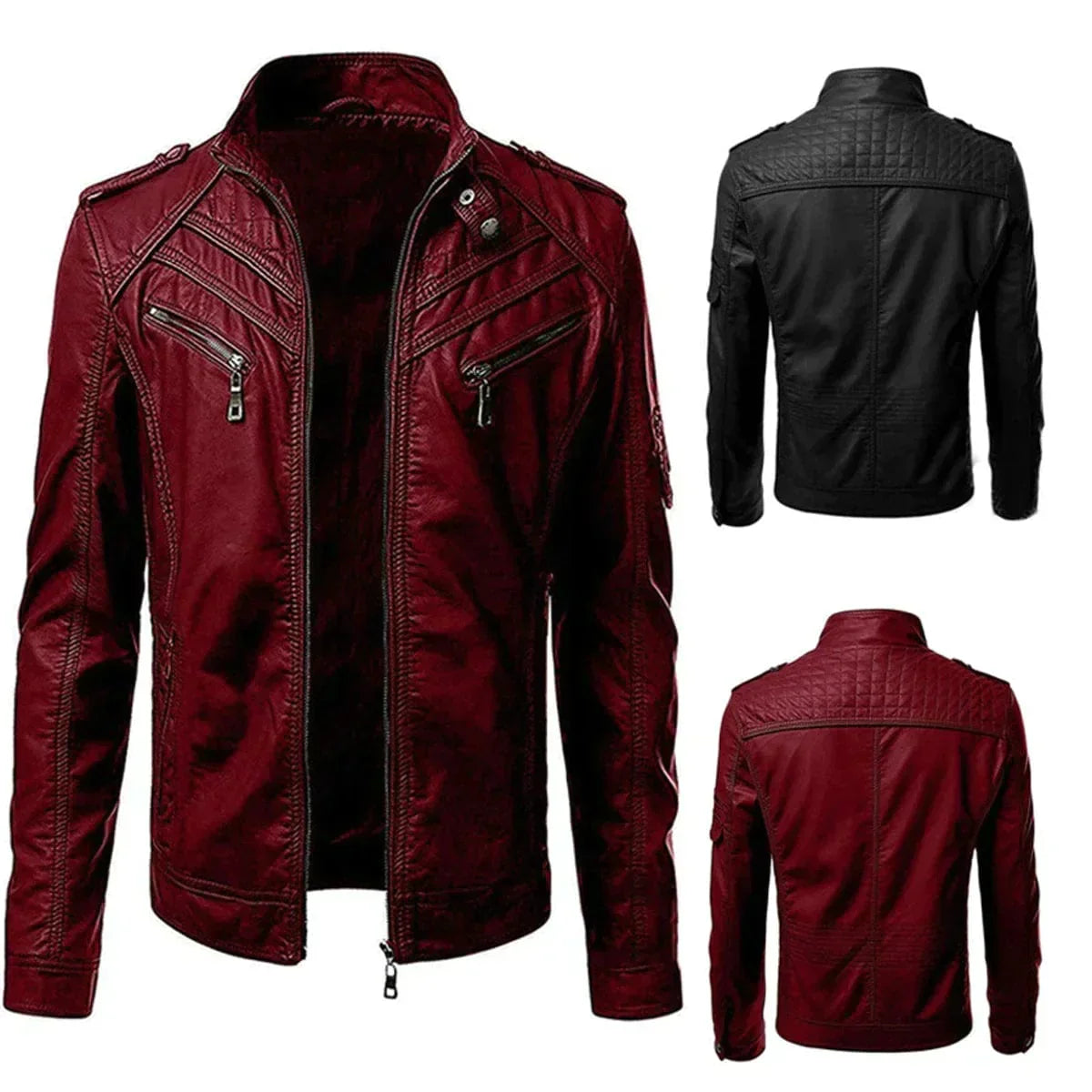 Men's Leather Jacket | Stylish Outerwear