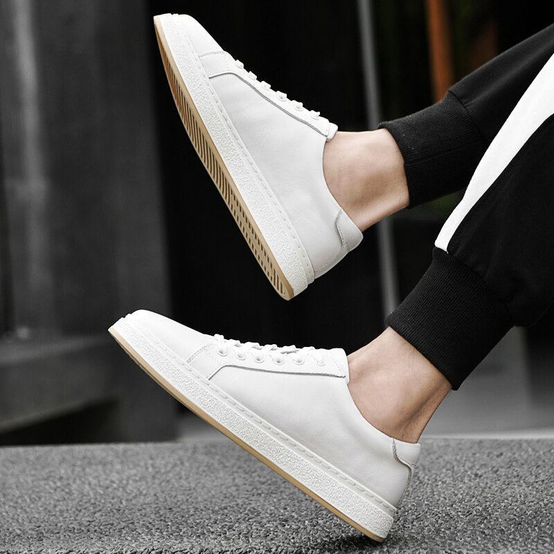 George | Men's Everyday Leather Casual Sneakers
