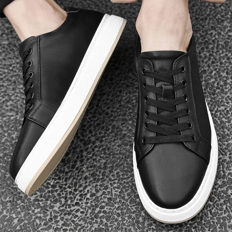 George | Men's Everyday Leather Casual Sneakers