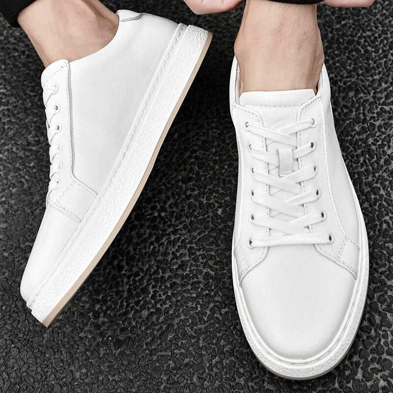 George | Men's Everyday Leather Casual Sneakers