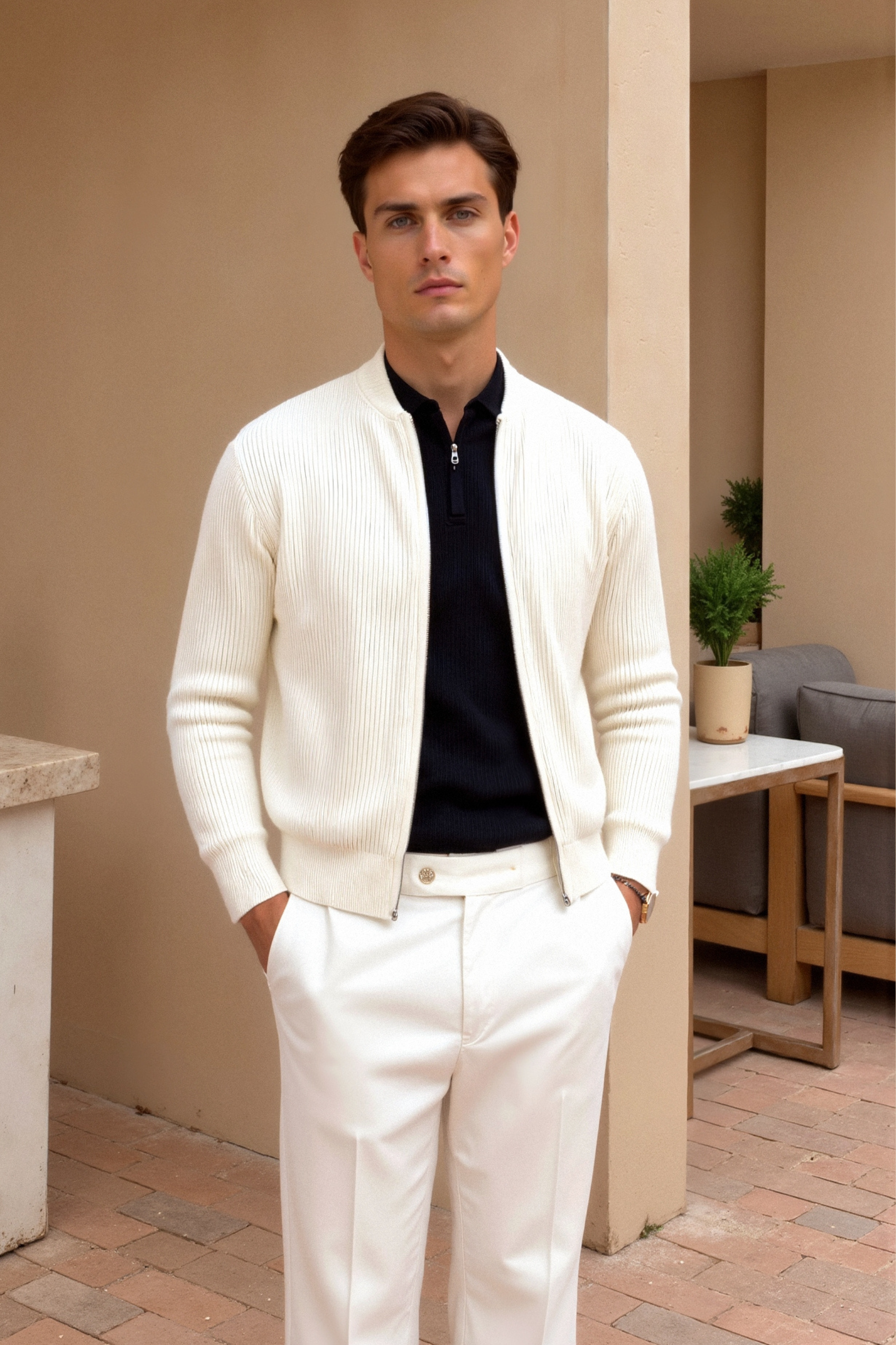 Liam | Men's Knit Cardigan for Everyday Wear