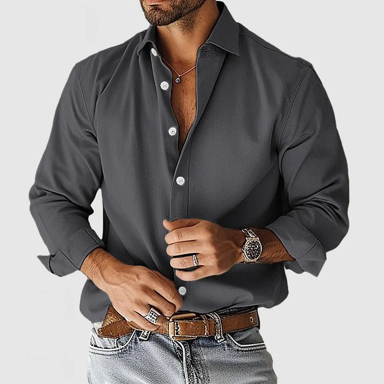 Casual Loose-Fit Shirt for Men