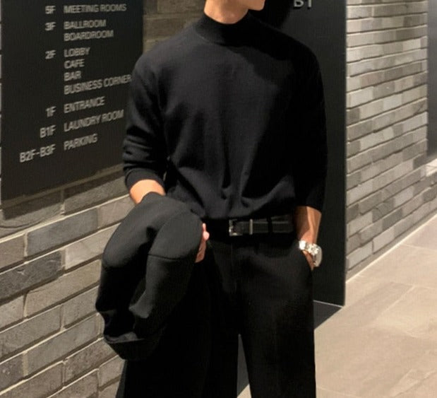 Liam | Men's Wool Knit Sweater