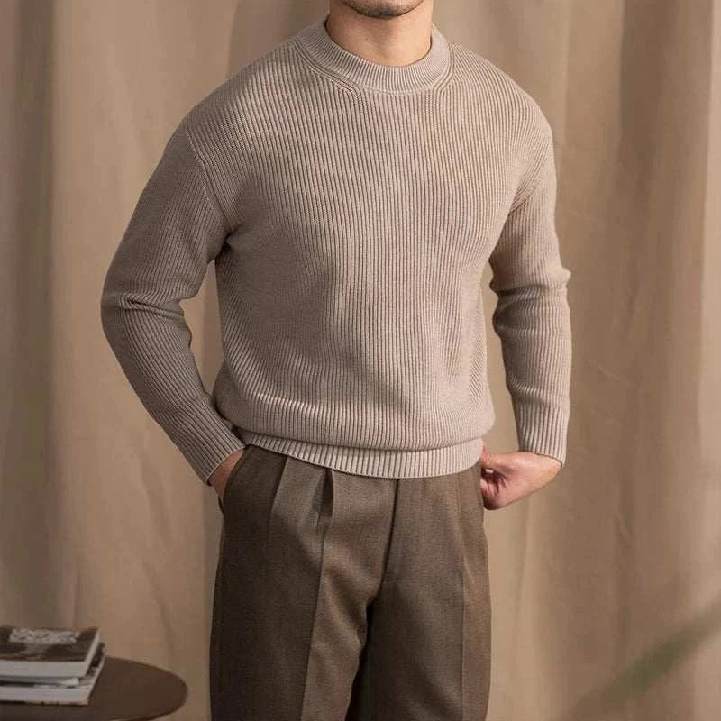 Joshua | Men's Ribbed Wool Sweater