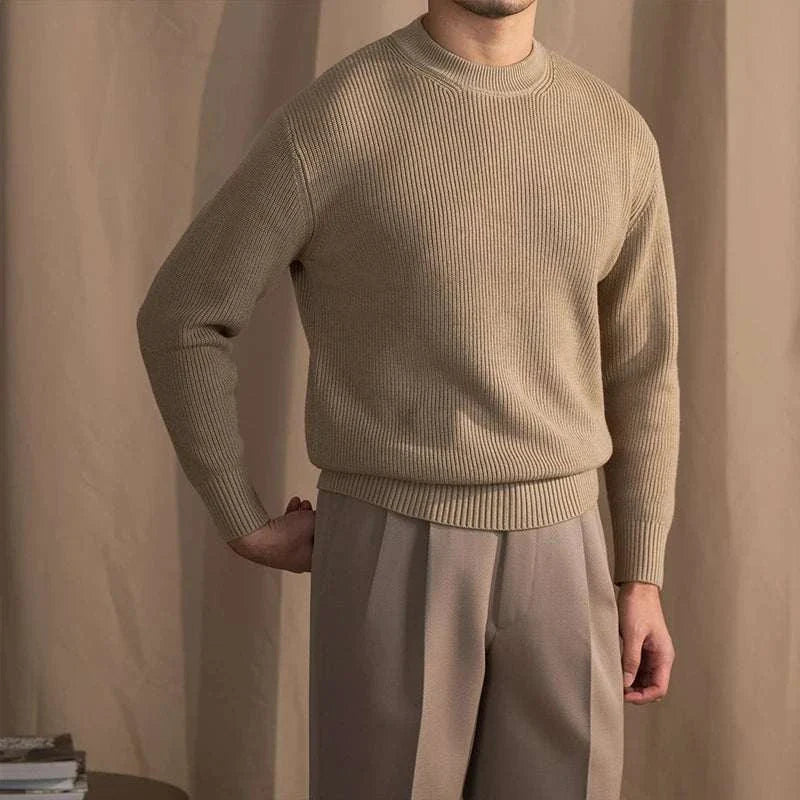 Joshua | Men's Ribbed Wool Sweater