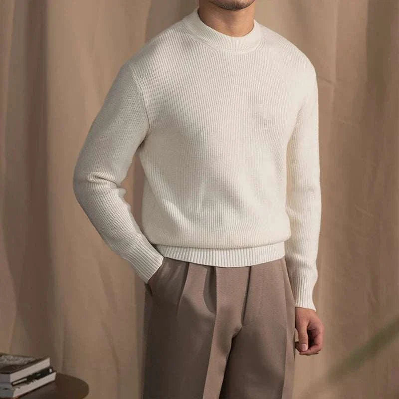 Joshua | Men's Ribbed Wool Sweater