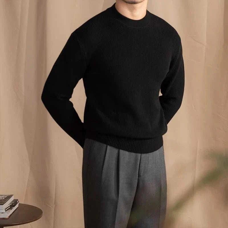 Joshua | Men's Ribbed Wool Sweater