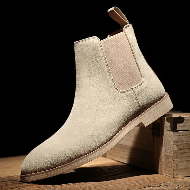 William | Men's Suede Chelsea Boots