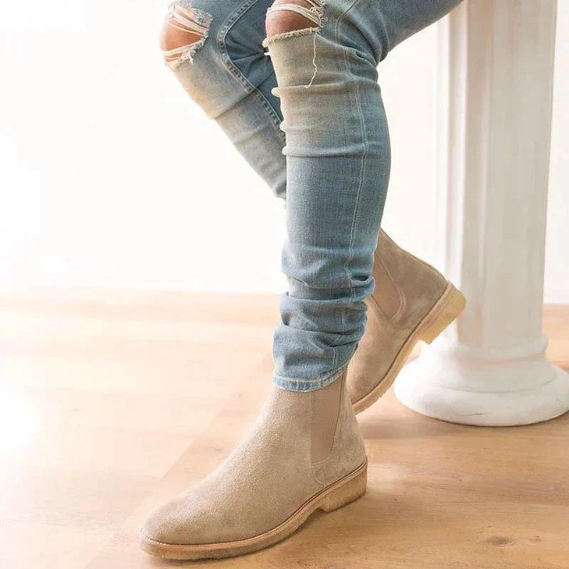 William | Men's Suede Chelsea Boots