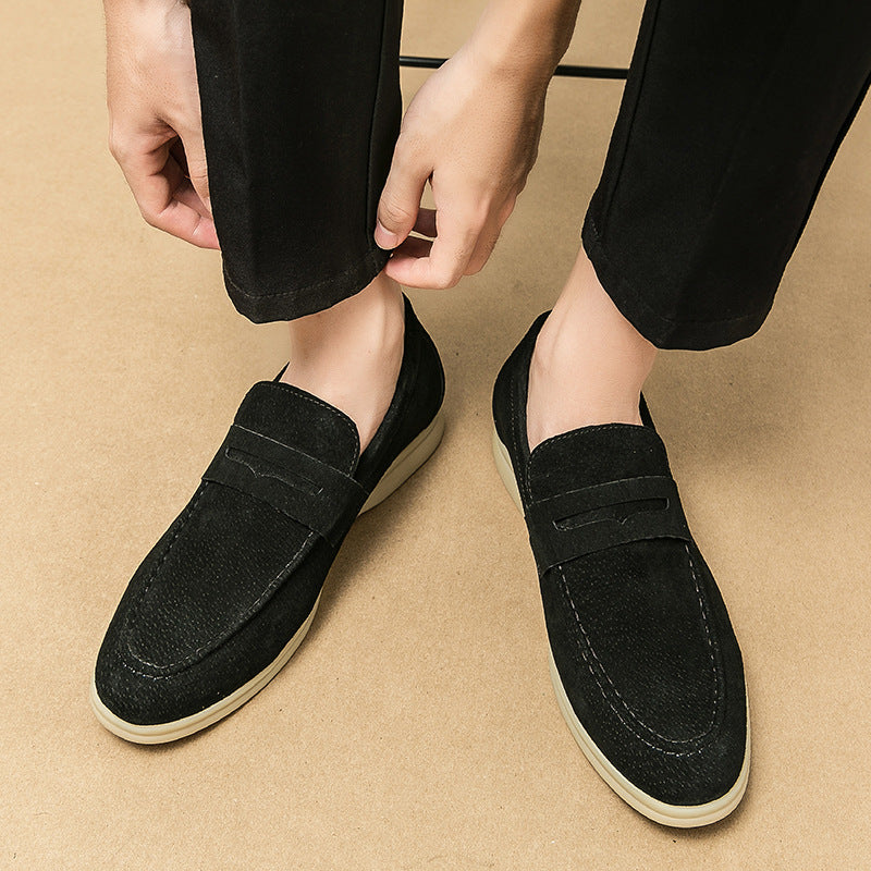 Vintage Suede Loafers