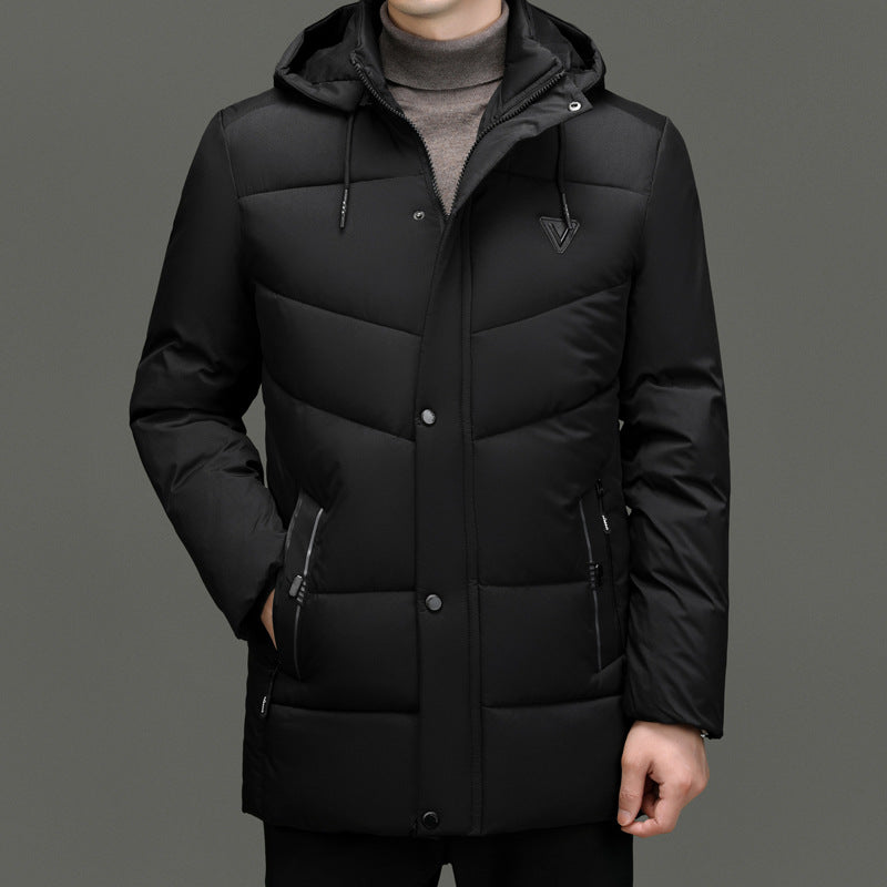 Finley | Men's Adjustable Hooded Winter Jacket