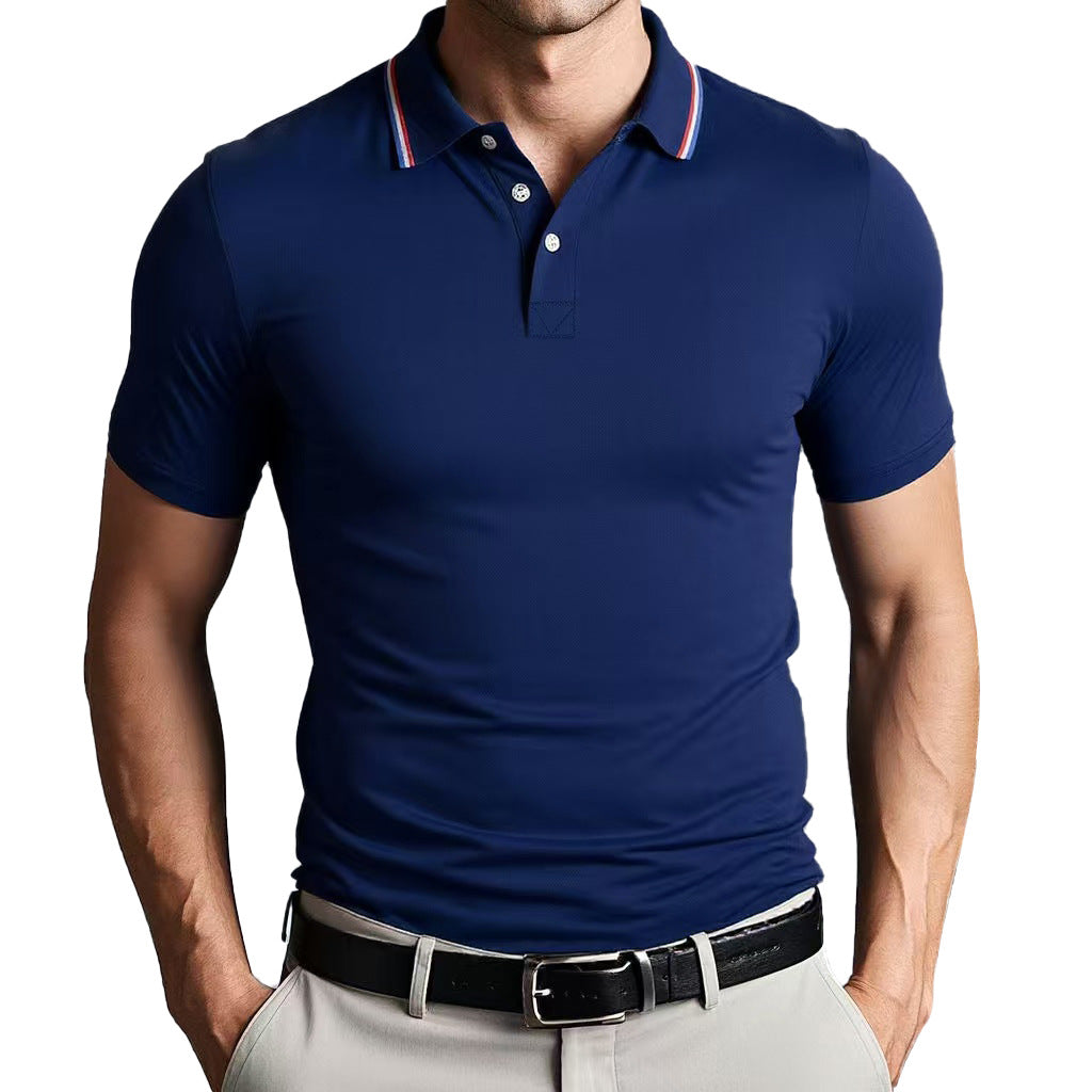 Tailored Polo Shirt with Modern Design