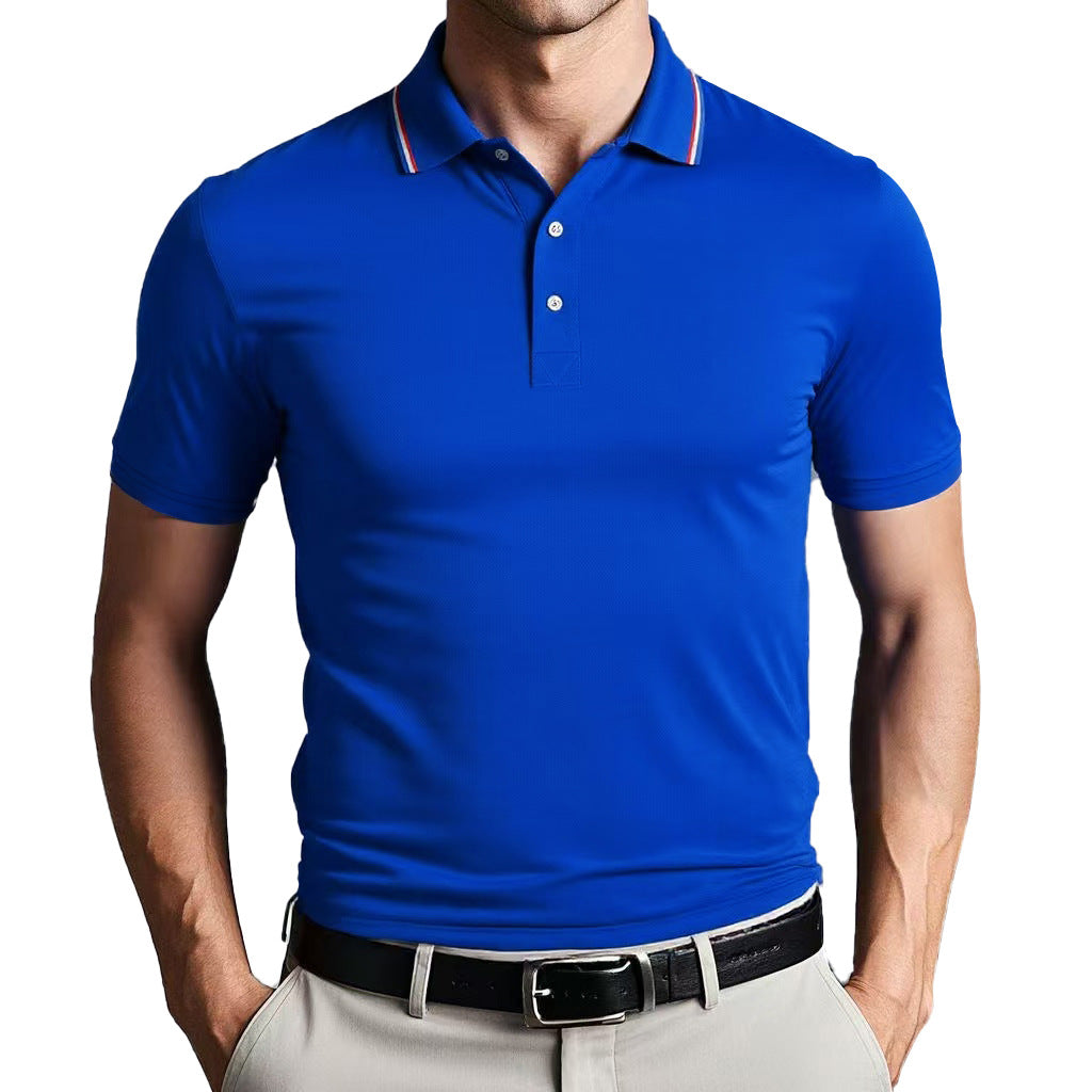Tailored Polo Shirt with Modern Design
