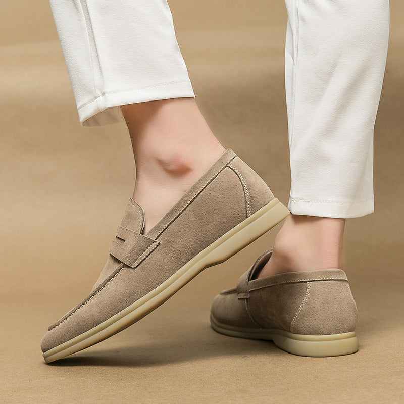 Vintage Suede Loafers