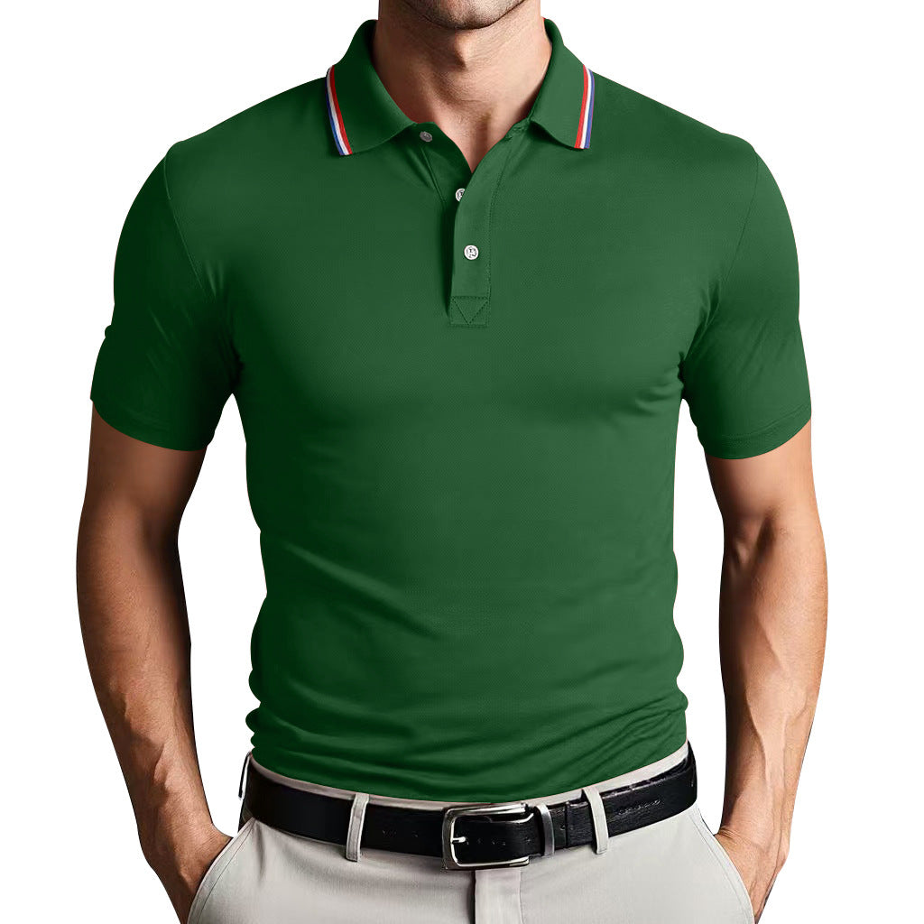 Tailored Polo Shirt with Modern Design
