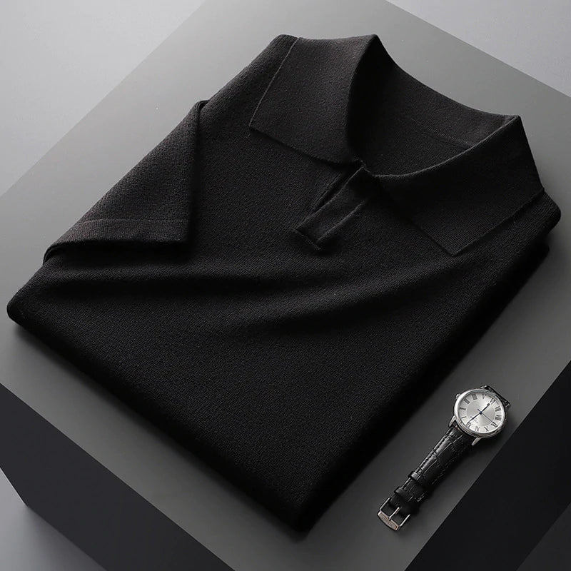 Timeless Cotton Blend Polo for Men