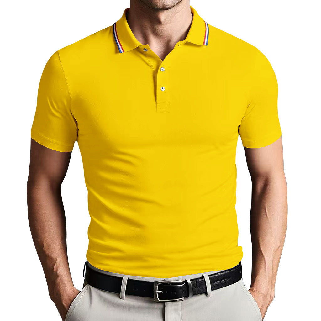 Tailored Polo Shirt with Modern Design