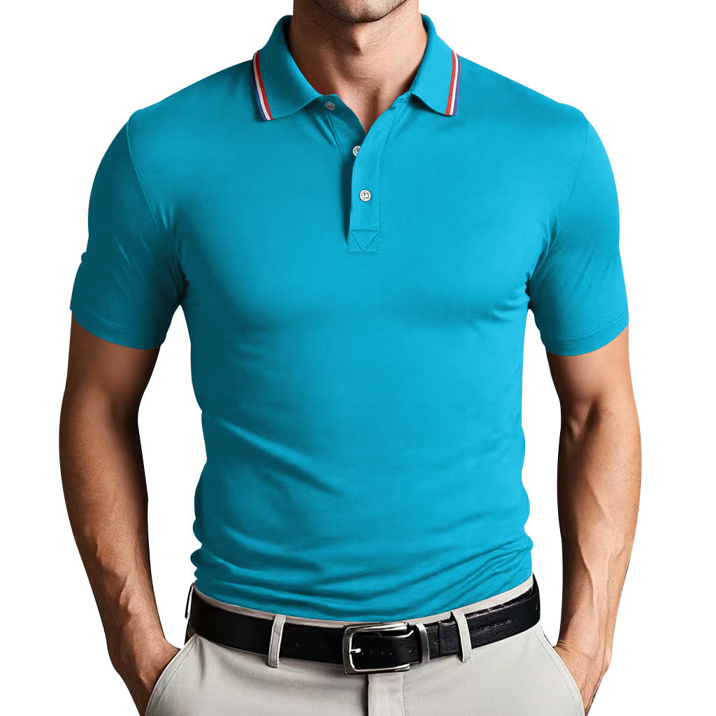 Tailored Polo Shirt with Modern Design
