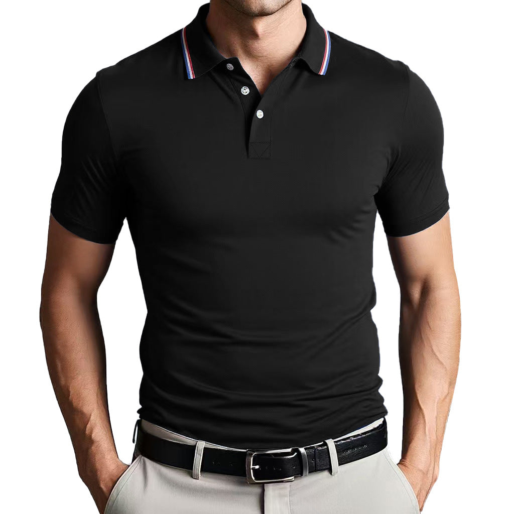 Tailored Polo Shirt with Modern Design
