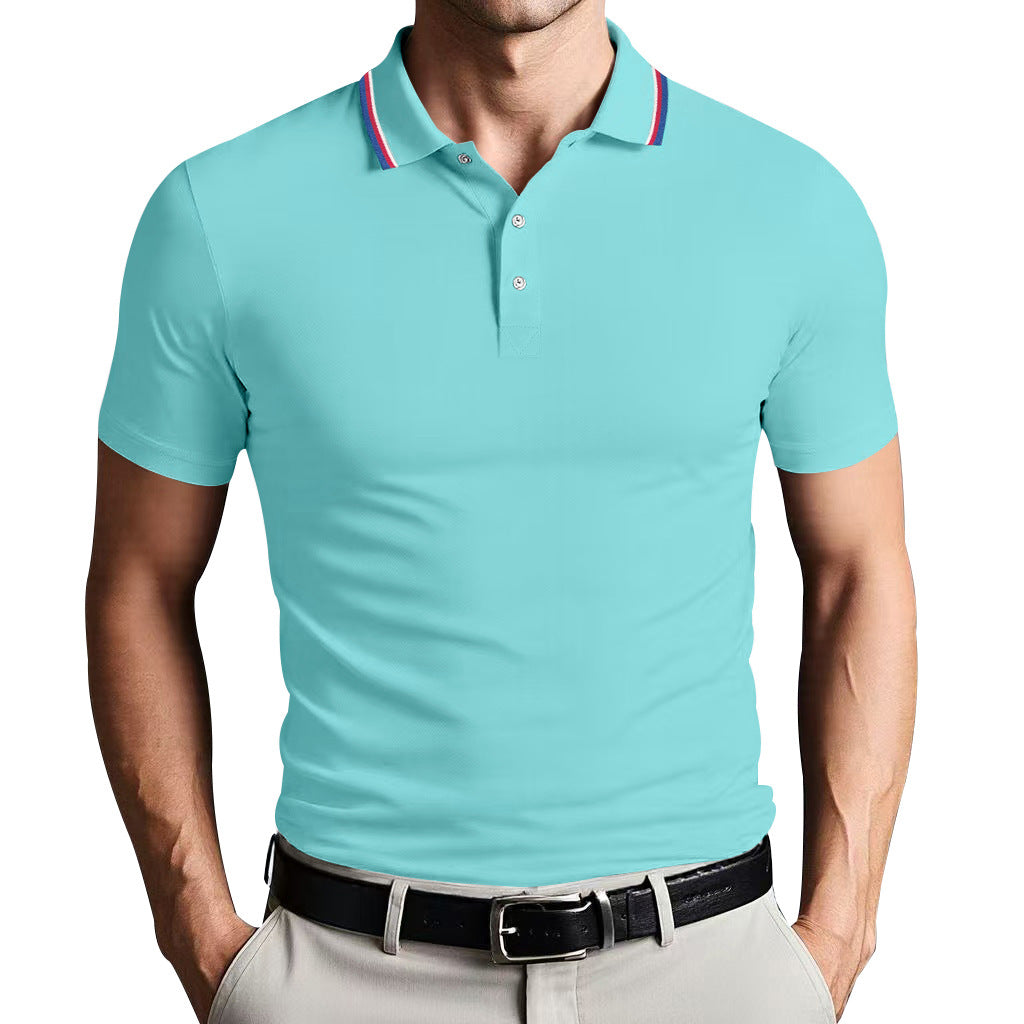 Tailored Polo Shirt with Modern Design