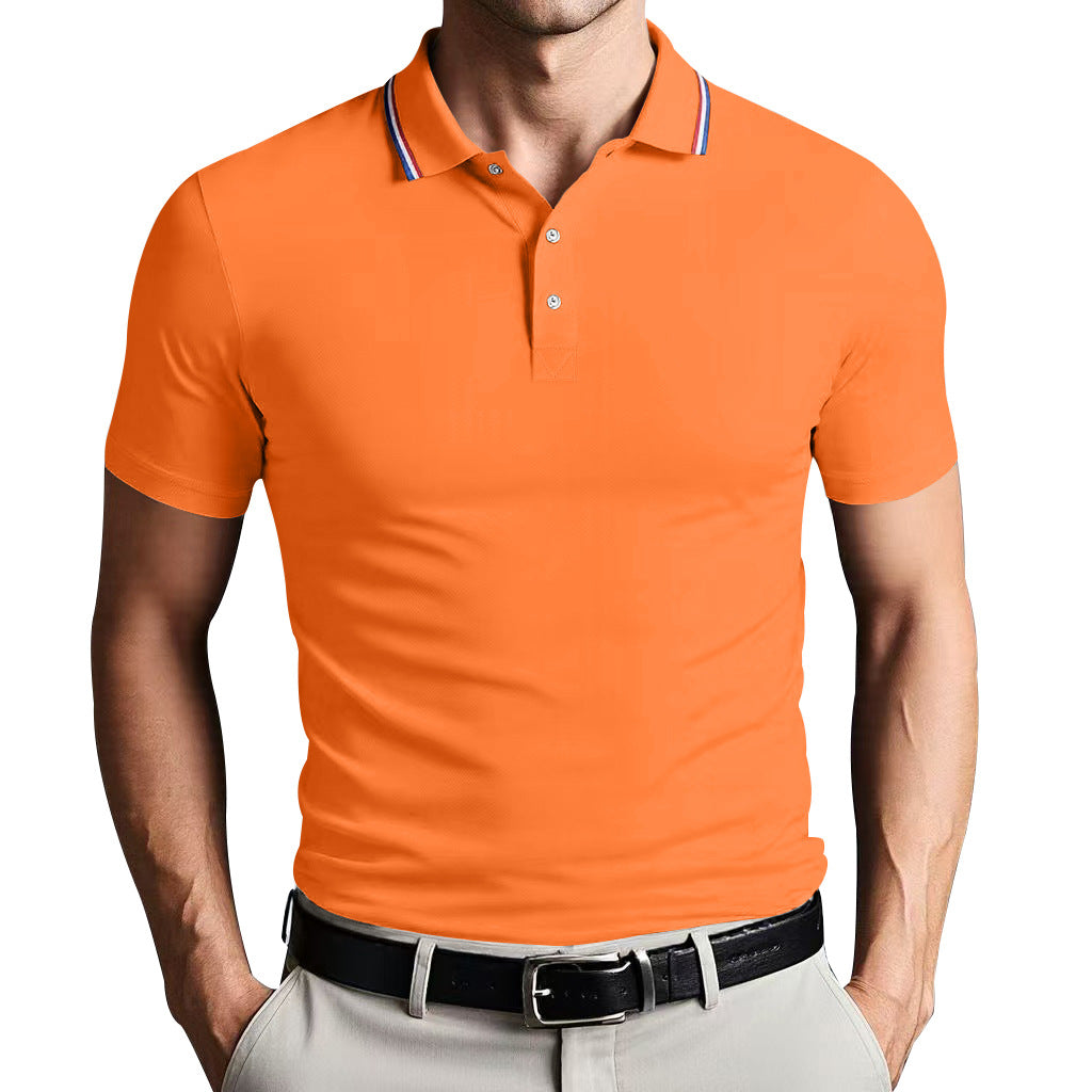 Tailored Polo Shirt with Modern Design