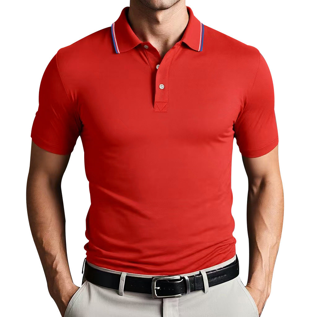 Tailored Polo Shirt with Modern Design