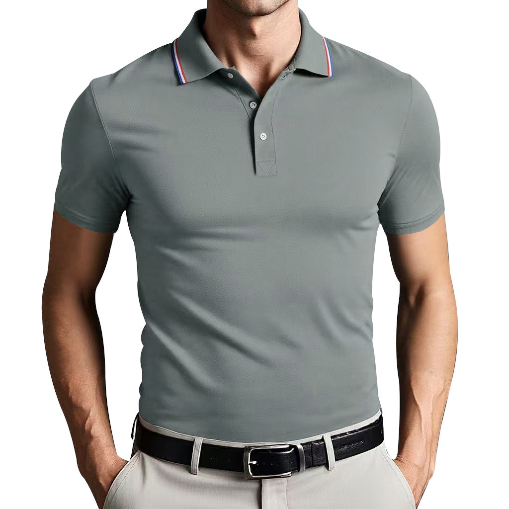 Tailored Polo Shirt with Modern Design