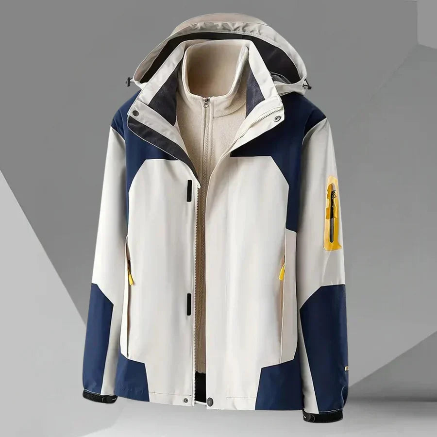 Waterproof Rain Jacket for Men | Hooded Windbreaker