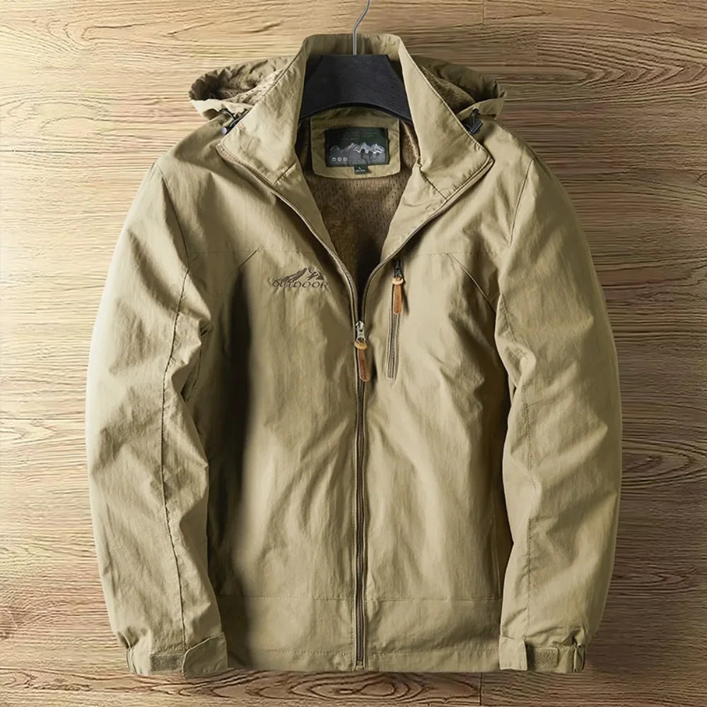 Men's Waterproof Rain Jacket | Breathable Outdoor Coat