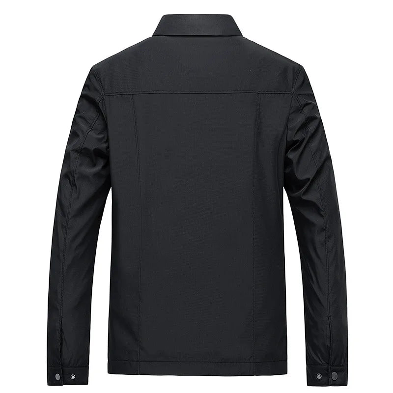 Lightweight Jacket in Cotton-Polyester Blend
