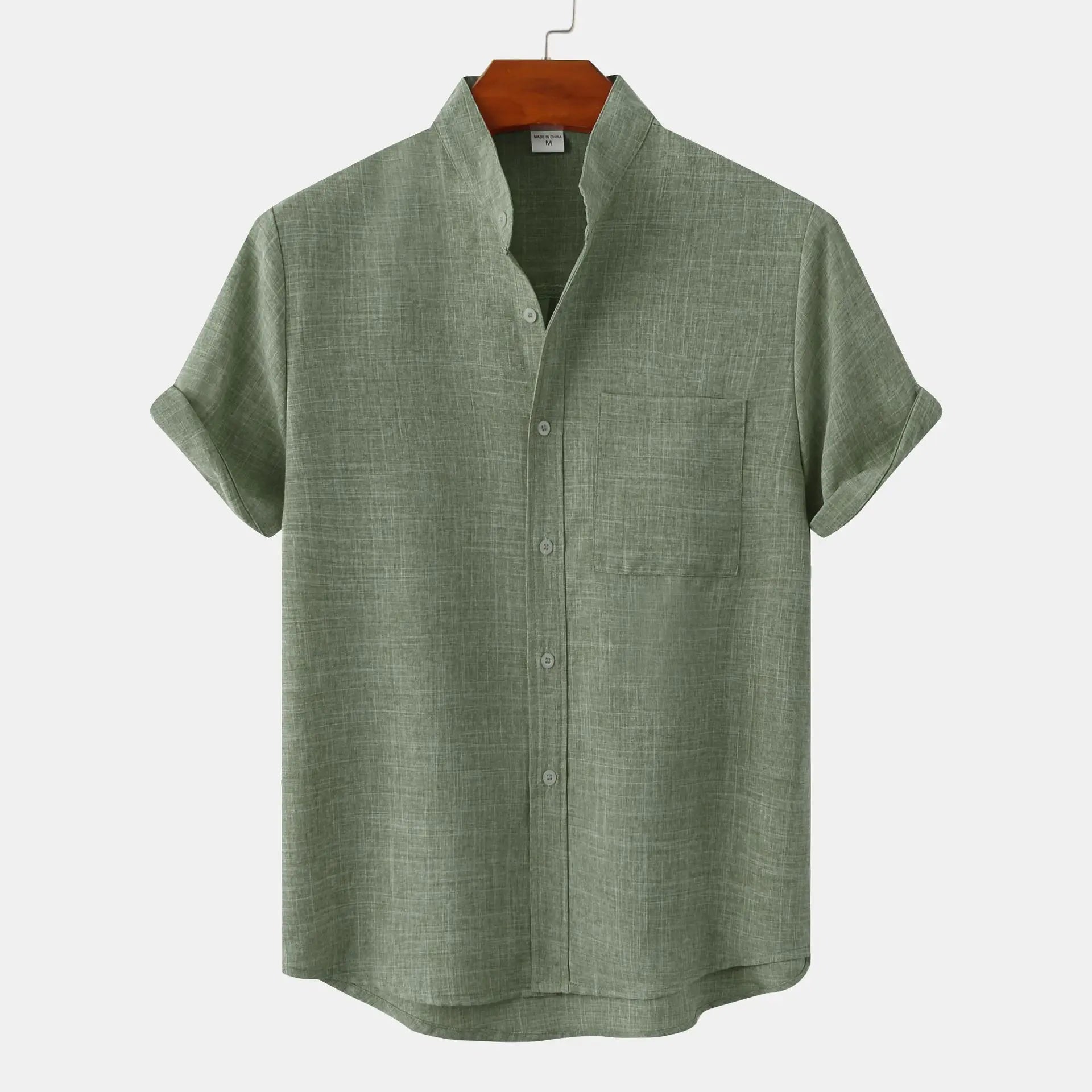 Elegant Breathable Linen Shirt