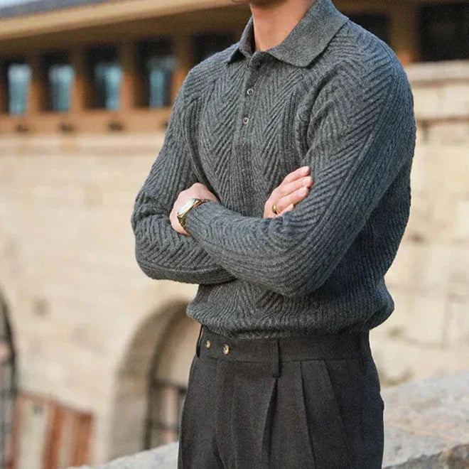 Long Sleeve Knitwear with Elegant Design