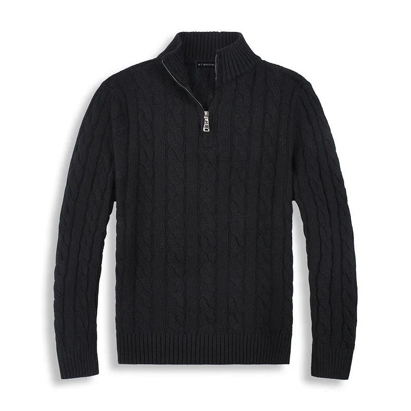Old Money Half Zip Sweater for Men