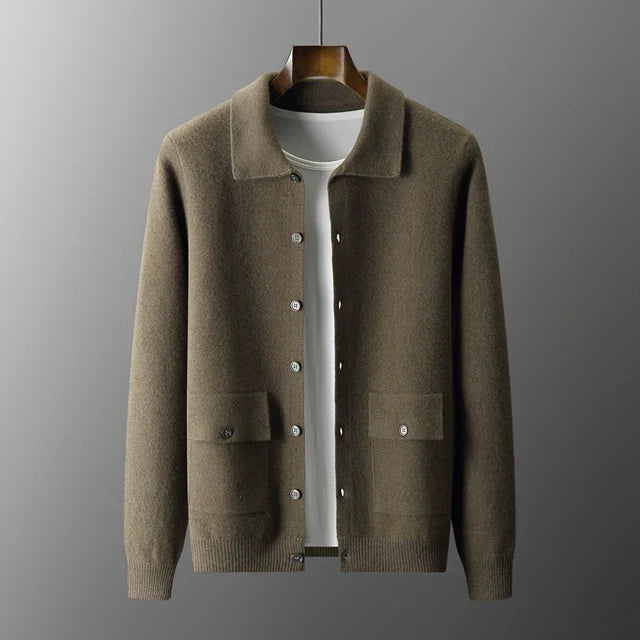 Stylish Open-Front Knit Cardigan