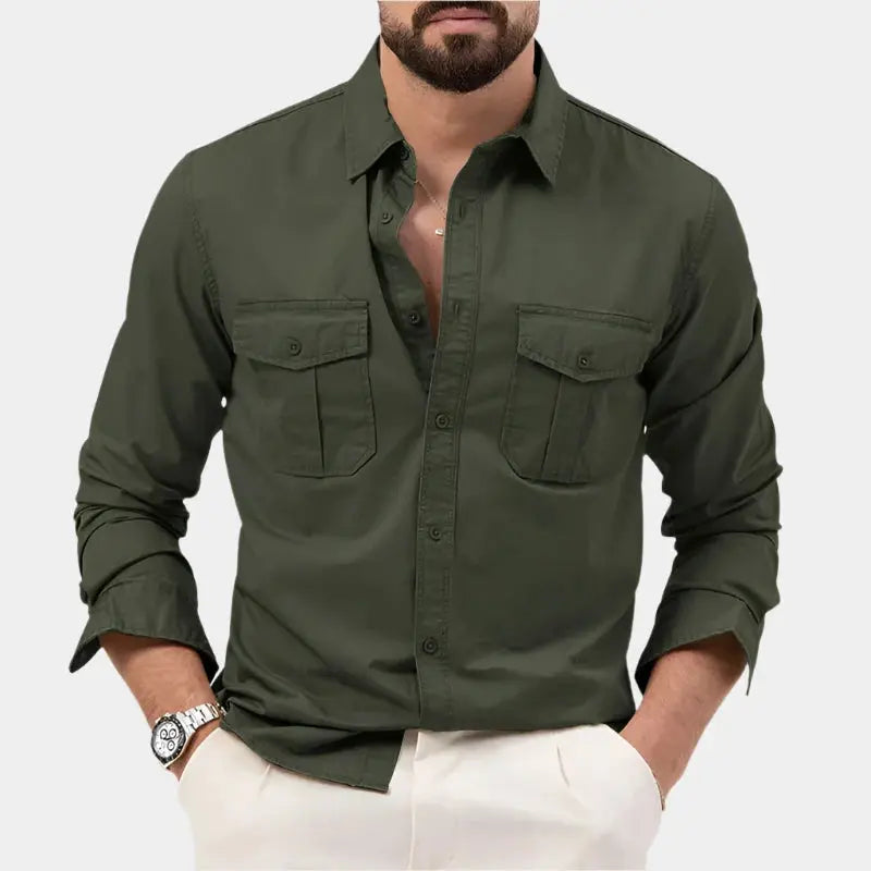 Versatile Long Sleeve Shirt for Men