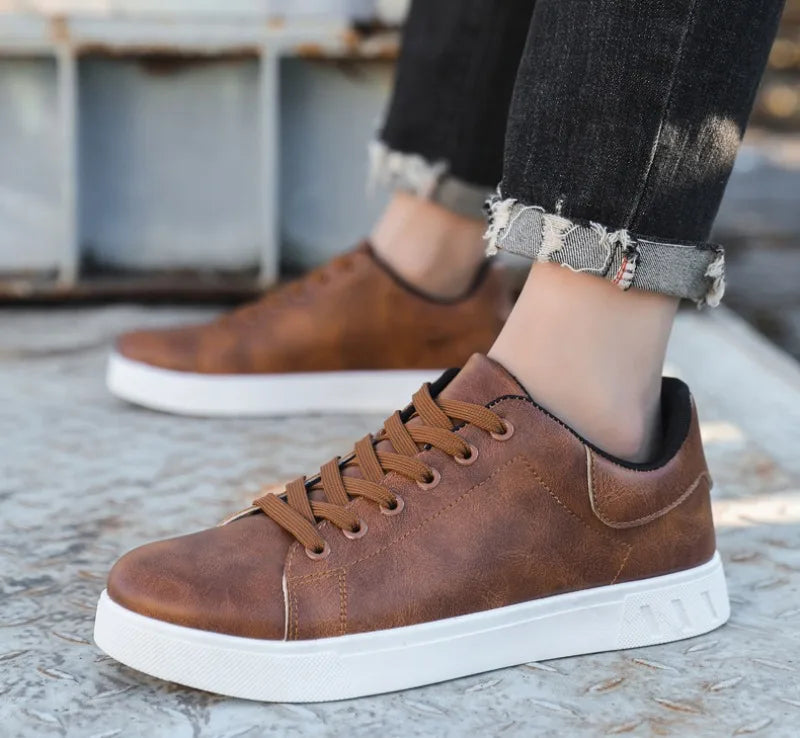 Thomas | Men's Classic Leather Sneakers