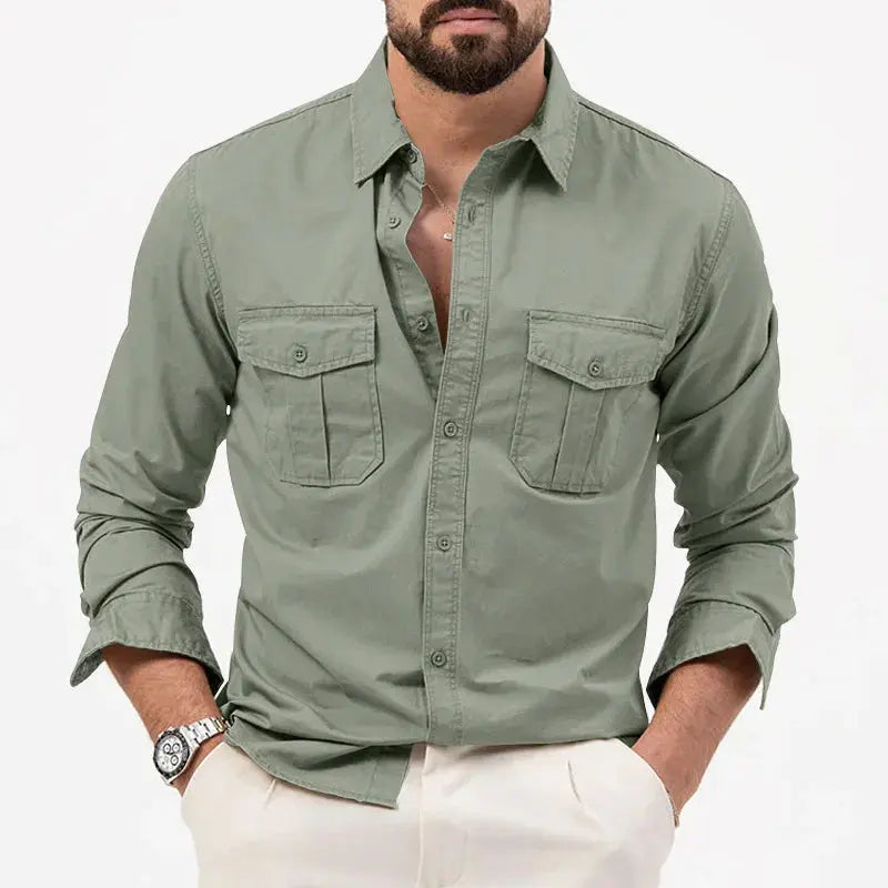 Versatile Long Sleeve Shirt for Men