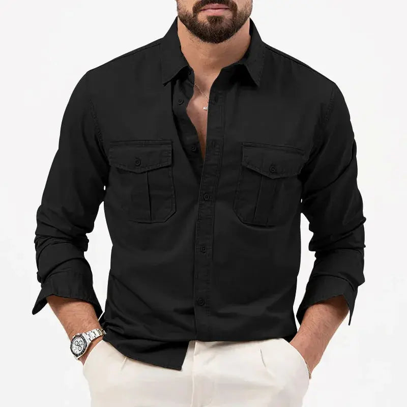 Versatile Long Sleeve Shirt for Men