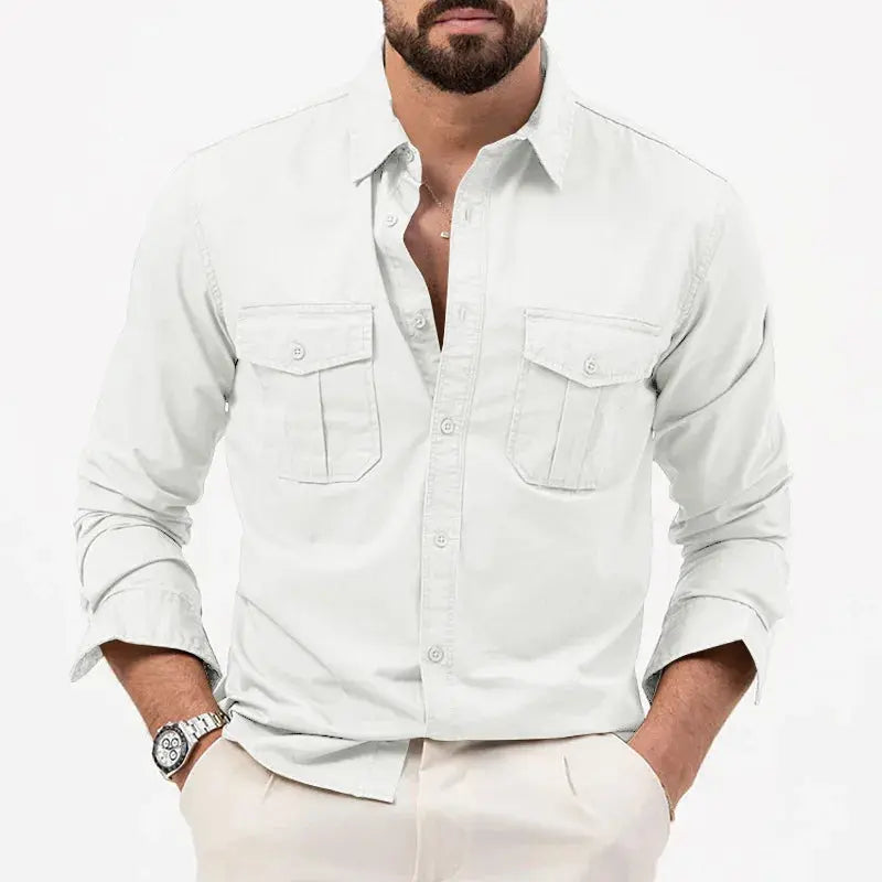 Versatile Long Sleeve Shirt for Men