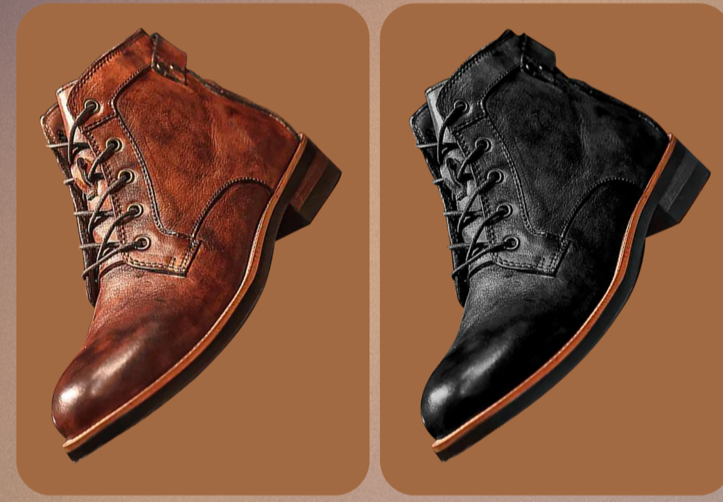 Charles | Men's Classic Leather Boots