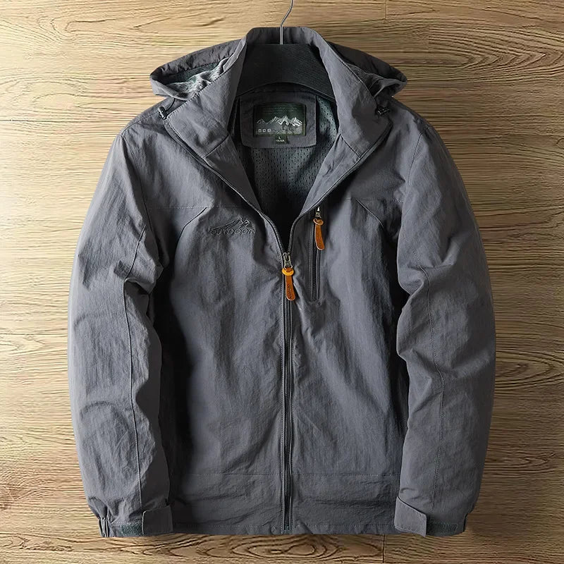 Men's Waterproof Rain Jacket | Breathable Outdoor Coat