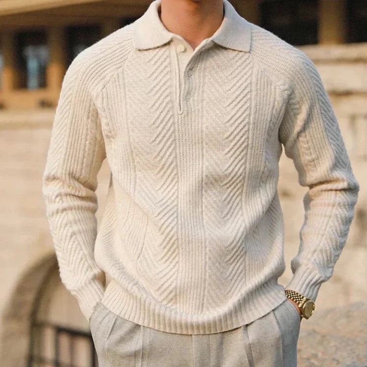 Long Sleeve Knitwear with Elegant Design