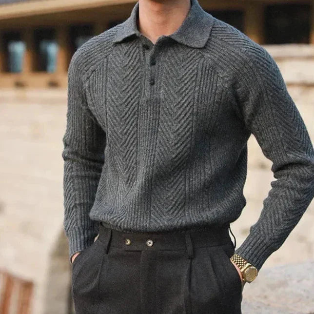 Long Sleeve Knitwear with Elegant Design