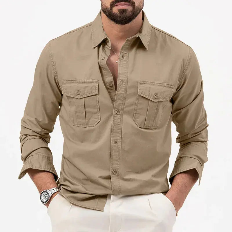 Versatile Long Sleeve Shirt for Men