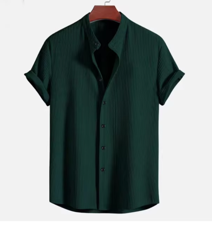 Lightweight Button-Up Linen Top