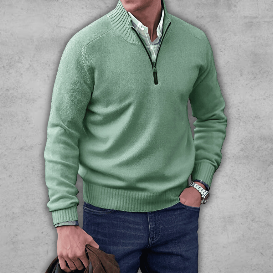 Men's Cotton Sweater | Elegant Design