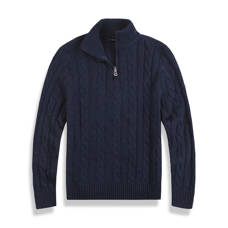 Old Money Half Zip Sweater for Men