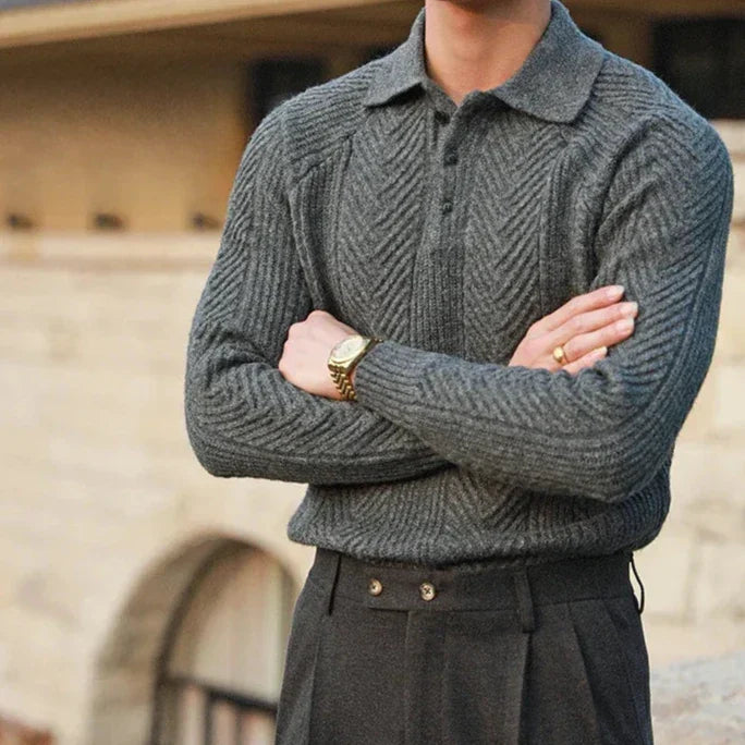 Long Sleeve Knitwear with Elegant Design